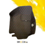 کفپوش گلدوزی تیبا مشکی قرمز