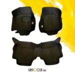 کفپوش تیبا گلدوزی مشکی