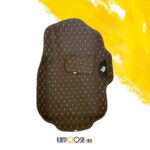 کفپوش گلدوزی دنا قهوه ای