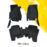 کفپوش گلدوزی x33 cross مشکی سفید