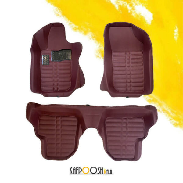 کفپوش 5D قالبی EMTC & SKY نانو مناسب برای پژو 206