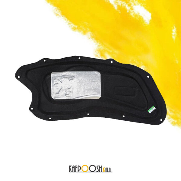 عایق-کاپوت-207-مشکی-آلومینیوم-دار