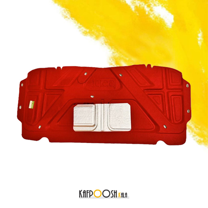 عایق-کاپوت-آلومینیومدار-قرمز-پراید